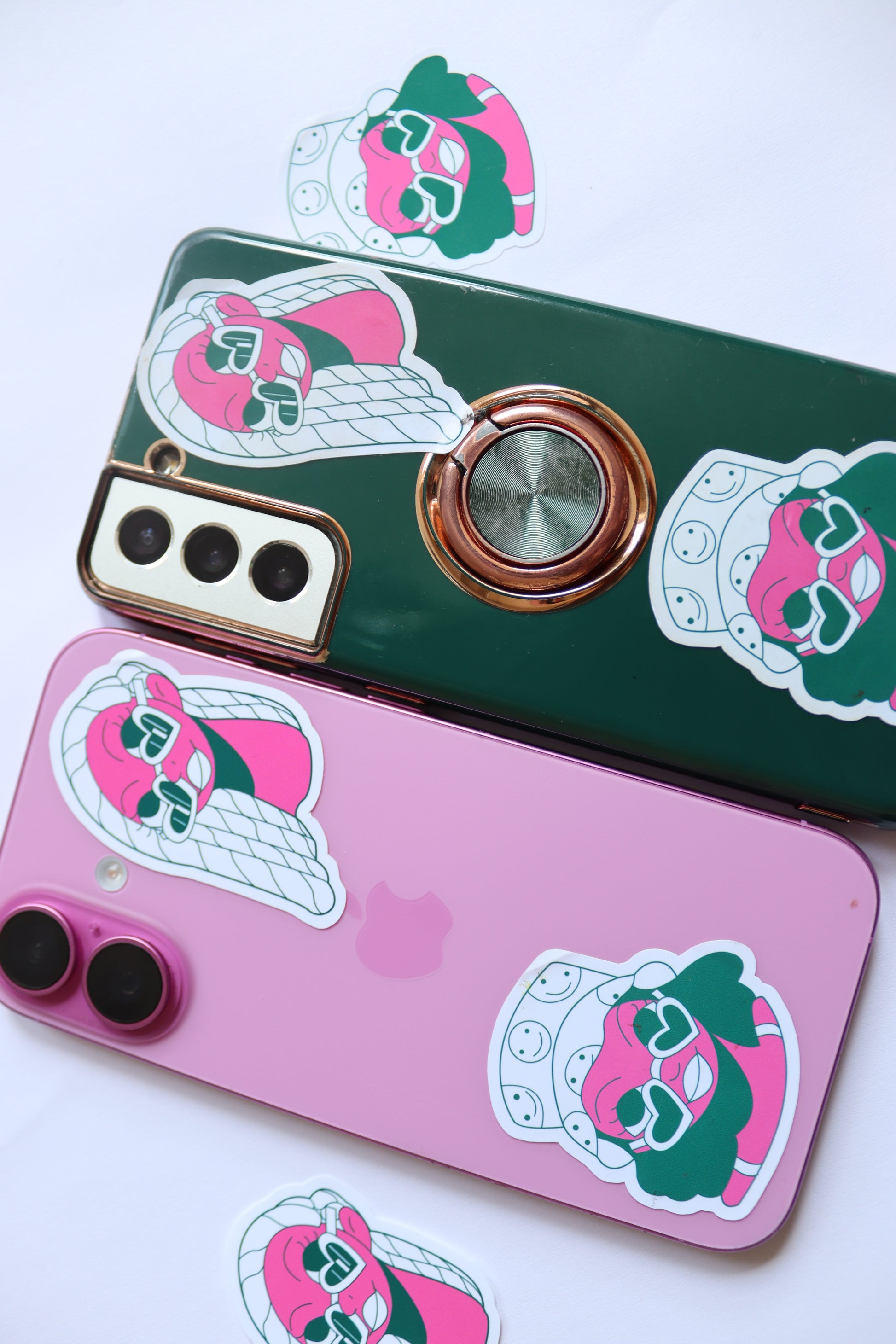 Use stickers for decoration