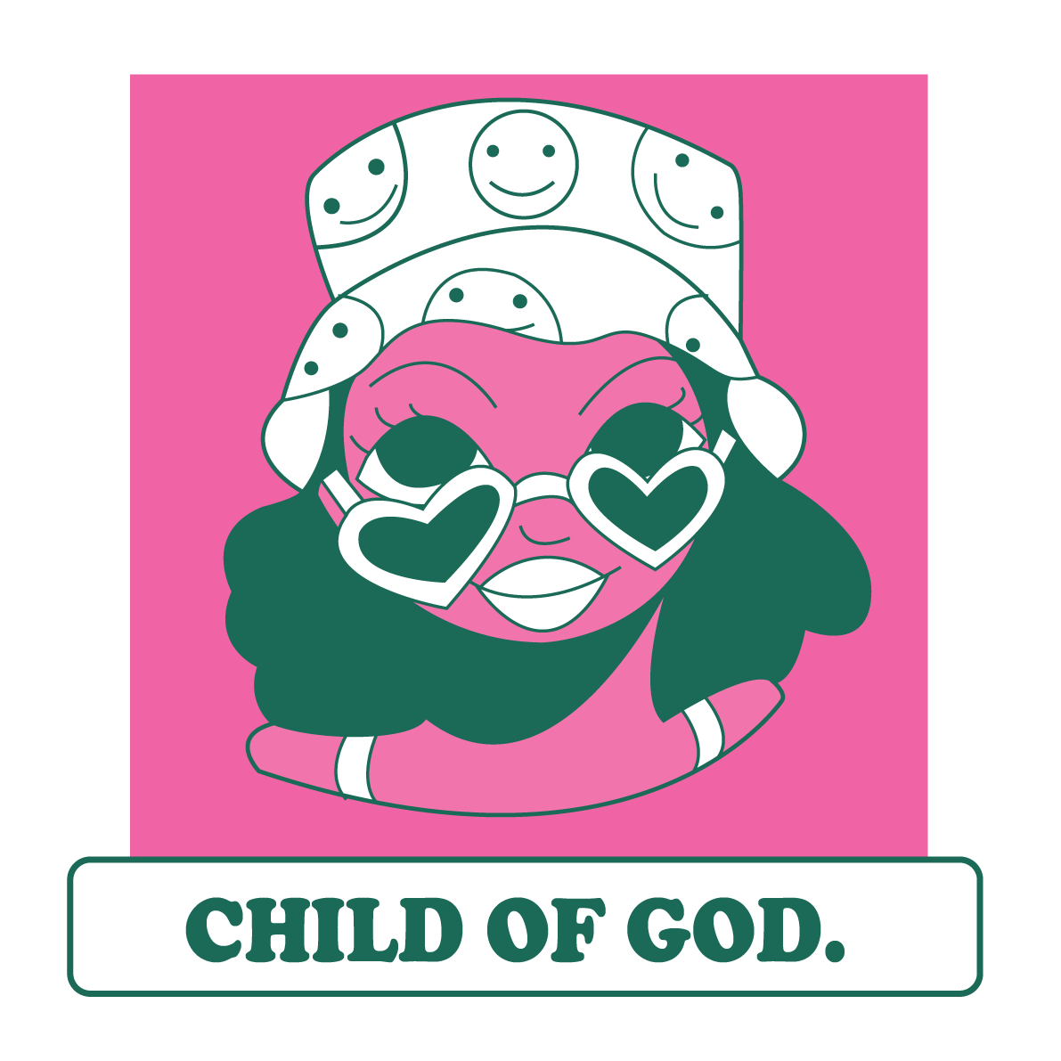 Doki Doki, Kawaii Cute Faith Sticker Collection.
